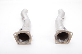 Catalytic + Muffler Bypass Pipe Set 997.1 TT - Race Pipes