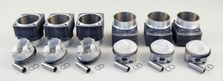 Piston and Cylinder Set 911 SC 1981-83 (676-684 G) - 204 Hp - Original Spec.