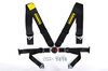 Schroth 4 Punkt Gurt Profi 2-FE ASM 75/50mm links schwarz FIA (Ausklinkbeschlag)