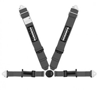 Schroth 4 Punkt Gurt Profi 2-FE ASM 75/50mm links blau FIA (Ausklinkbeschlag)