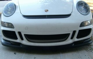 Lèvre de spoiler AV 997 GT3 cup (avec entrées d'air)