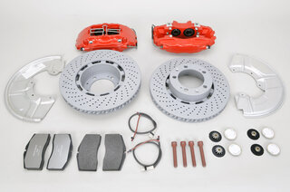 Système freinage AV sport "Big Red" (4 Pistons) Ø322x32mm