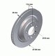 Bremsscheibe HA 955/957/958 Turbo/S, Ø358x28mm außenbelüftet
