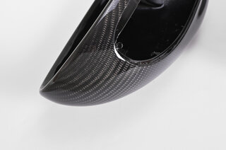Carbon Mirror Set 986 / 996 - Complete - Polished Carbon