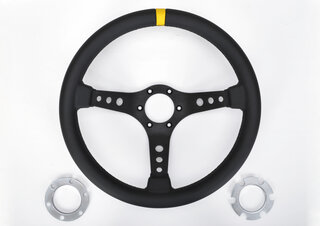 STEERING WHEEL SMOOTH 350mm