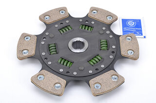 Disque fritté amorti 964 RSR 6 patins (se monte sur 964/993/996GT3+turbo+GT2)