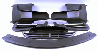 987 Cayman  "GTS " Front Spoiler II with Daylight - Xennon lights