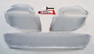 Front Bumper Grill Set 997.1 Turbo and 997.2 Turbo / S - Silver