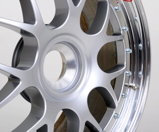 Rim BBS Motorsport 9x18 ET 42,9 forged alustar silver for center look