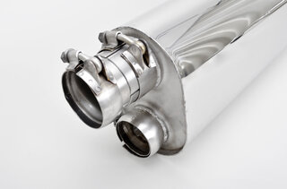 Silencieux sport "Brombacher" 996 Turbo/GT2 avec catalysateurs sport (version export) 100er Cells