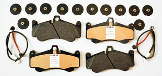 Brake service kit  front (no Discs!) 997 Turbo 07-09