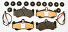 Brake service kit  front (no Discs!) 997 Turbo 07-09