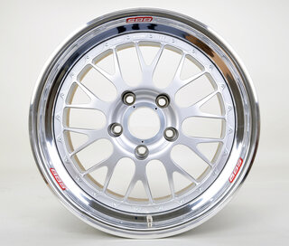 Jante BBS 10x18 ET49 flasque alu argenté