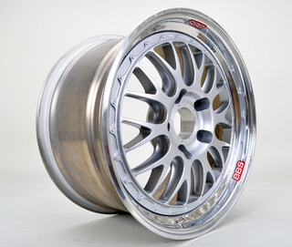 Jante BBS 10x18 ET49 flasque alu argenté