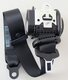 Seat belt  black left 987.1/ 987.2 Boxster