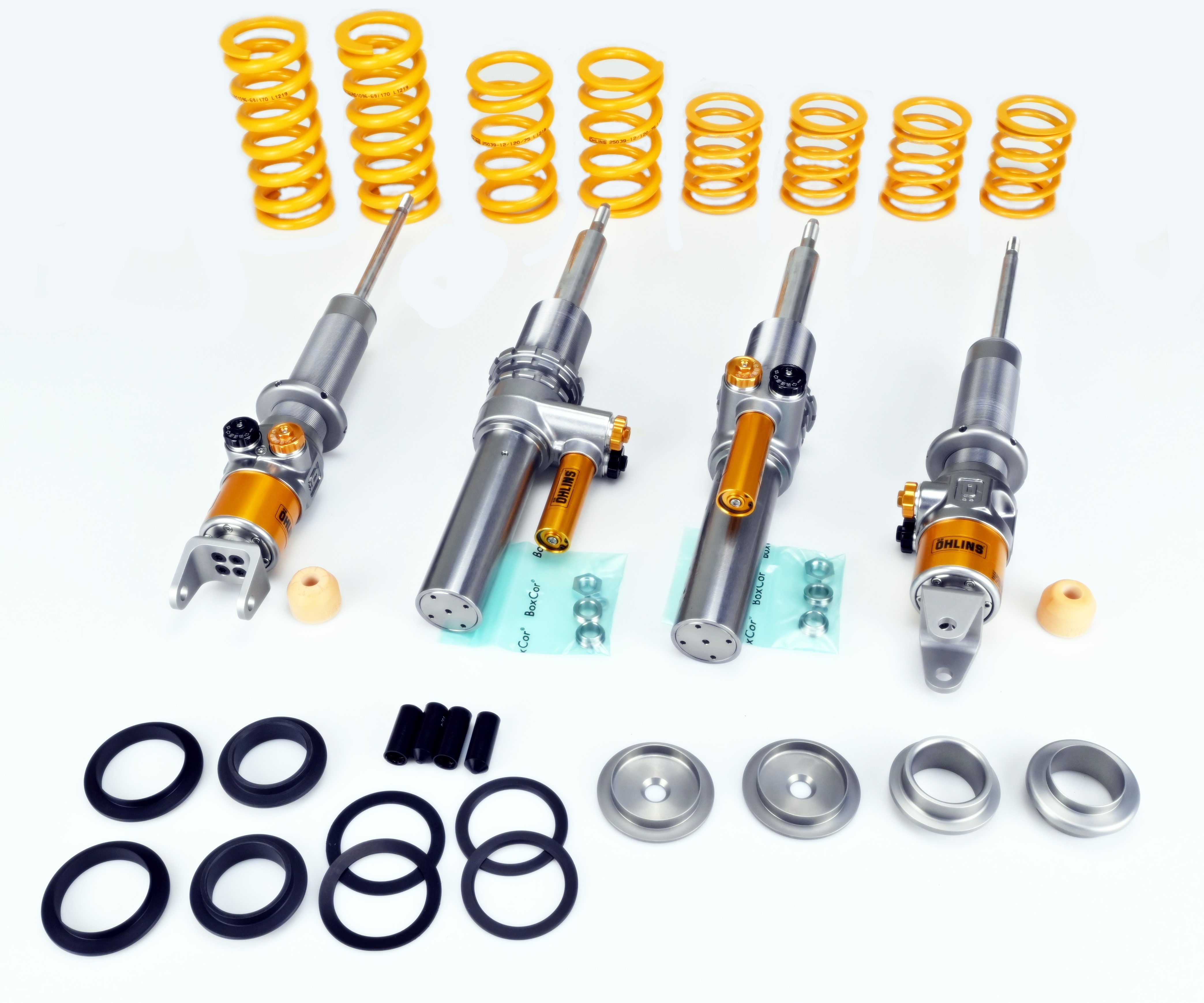 ÖHLINS Advanced Trackday TTX Gewindefahrwerk inkl. Federn - 997 GT3 RS ...