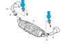 Muffler Hangar 955 & 957 Cayenne - Sold Individually - Left or Right
