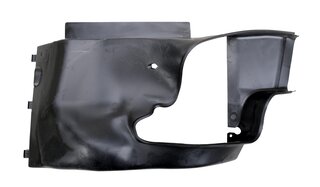 Air duct  front bumper/ radiator left - 997.1/ 997.2 Turbo