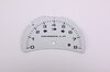 Zifferblatt  "Gemballa"  firnweiss   996 /986    02- Drehzahlmesser