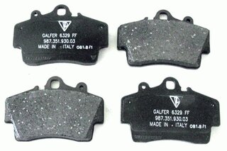 Brake pads front 987 / 987 C