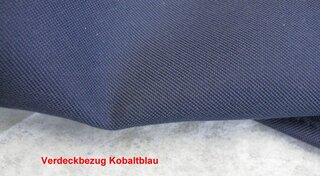 Cabrio top 964 Cabrio, "roof froint" cobalt  blue