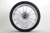 Wheelset OZ Ultraleggera HLT  Race Silver with Michelin Pilot Sport Cup 0, 8.5 + 11x 19/ 996 and 997