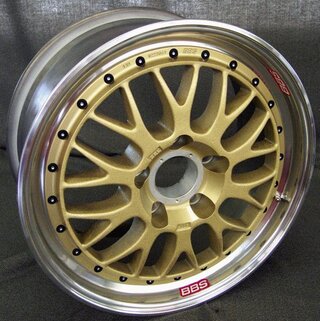Rim BBS E88 Motorsport 10x18 ET 65 - ALU center forged and CNC machined - Gold