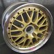 Rim BBS E88 Motorsport 10x18 ET 65 - ALU center forged and CNC machined - Gold