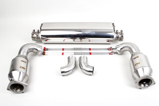 Silencieux sport "Brombacher" 997 Turbo avec catalysateurs sport (version export) 100er Cells