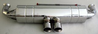 Silencieux sport "Brombacher" 997 GT3 inox  (export)
