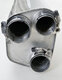 Silencieux sport "Brombacher" 997 turbo, à clapets avec cata.sport 200 cellules (TUV) inox