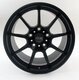OZ Alleggerita HLT matte black 9,9 Kg 12x18ET68
