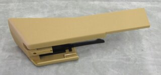 Abdeckung Sitzschiene Vordersitz sanbeige