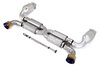 Competition Exhaust System 997.1 GT2 - Brombacher - Titanium - 200 Cell HD - 11.6 kg (26 lbs.)