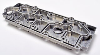 Ventildeckel Alu - Hochfest - Unten