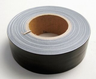 Textilklebeband schwarz (50mm) 50 Meter