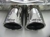 Abgasanlage 986 -04 "RACE" Edelstahl , 200er HD Kats, 2x90mm Endrohre