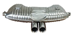 Sport Muffler 986 Boxster / S  2000-04 - Brombacher Edition - Street Version - TÜV  - Dual 3.5" Tips