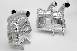 Schalldämpfer "Brombacher" OEM-look 996 GT3  alle , ohne TÜV
