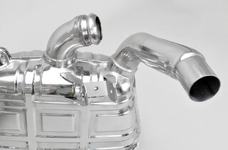 Schalldämpfer "Brombacher" OEM-look 996 GT3  alle , ohne TÜV