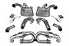 Exhaust System 996 GT3 MK1 "Brombacher GT" (Sound Version), Stainless, 200 Cell Cats, Dual 2x90 mm T