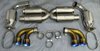 Silencieux titanium "Brombacher" 996 TT/GT2 avec cata 200 cellules (11,9kg)