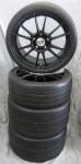 Jeu de roues OZ Ultraleggera HLT noir 8,5+12x19 ET53/51 avec Michelin Pilot sport N1