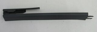 Abdeckung Sitzschiene Fahrerseite Satinschwarz links