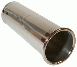 Endrohr 356 Edelstahl (50.5x170x60mm)