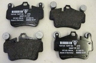 Brake pads front 997-1 C4/Boxster S  09-/Cayman S 09-