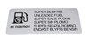 Fuel Type Decal / Sticker - 95 ROZ/RON