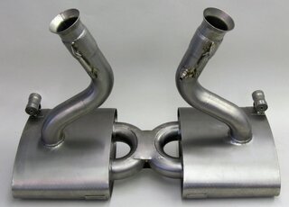 Schalldämpfer"Brombacher" Titan Carr. GT "F1-Sound"