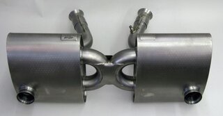 Schalldämpfer"Brombacher" Titan Carr. GT "F1-Sound"