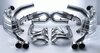 Ligne d'échappt.sport 997 09- "BROMBACHER" inox, 200 cellules, 4 sorties Ø90mm, (94db Variante)